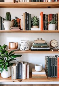 25 Cute Bookshelf Decor Ideas