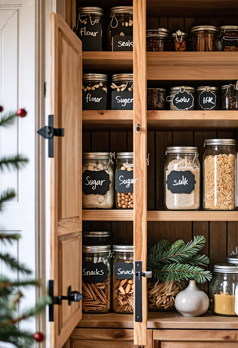 Chalkboard Labels for Pantry Items