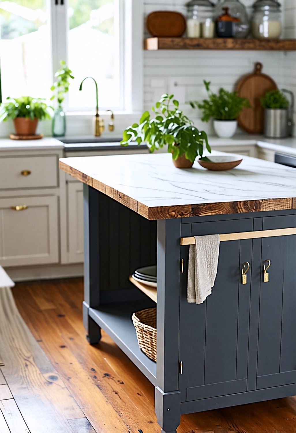 Create a DIY Kitchen Island