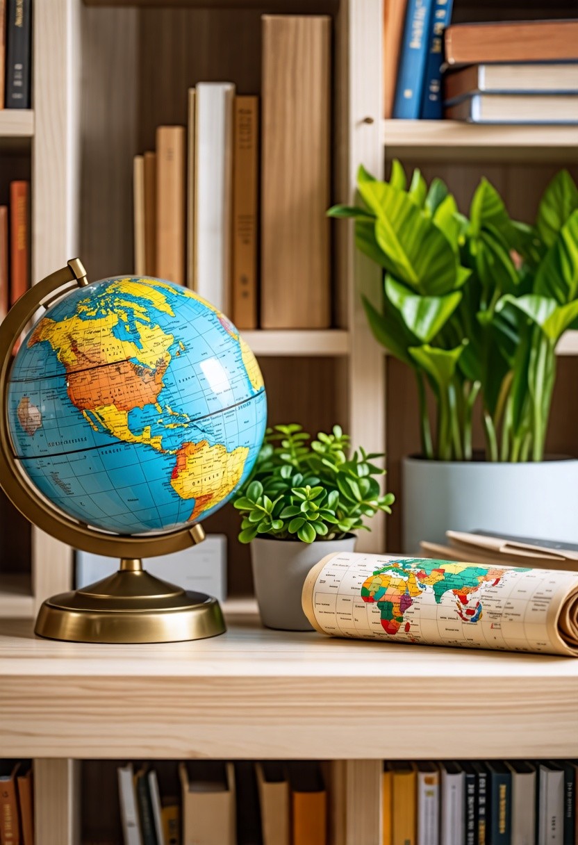 Display a Globe or Map