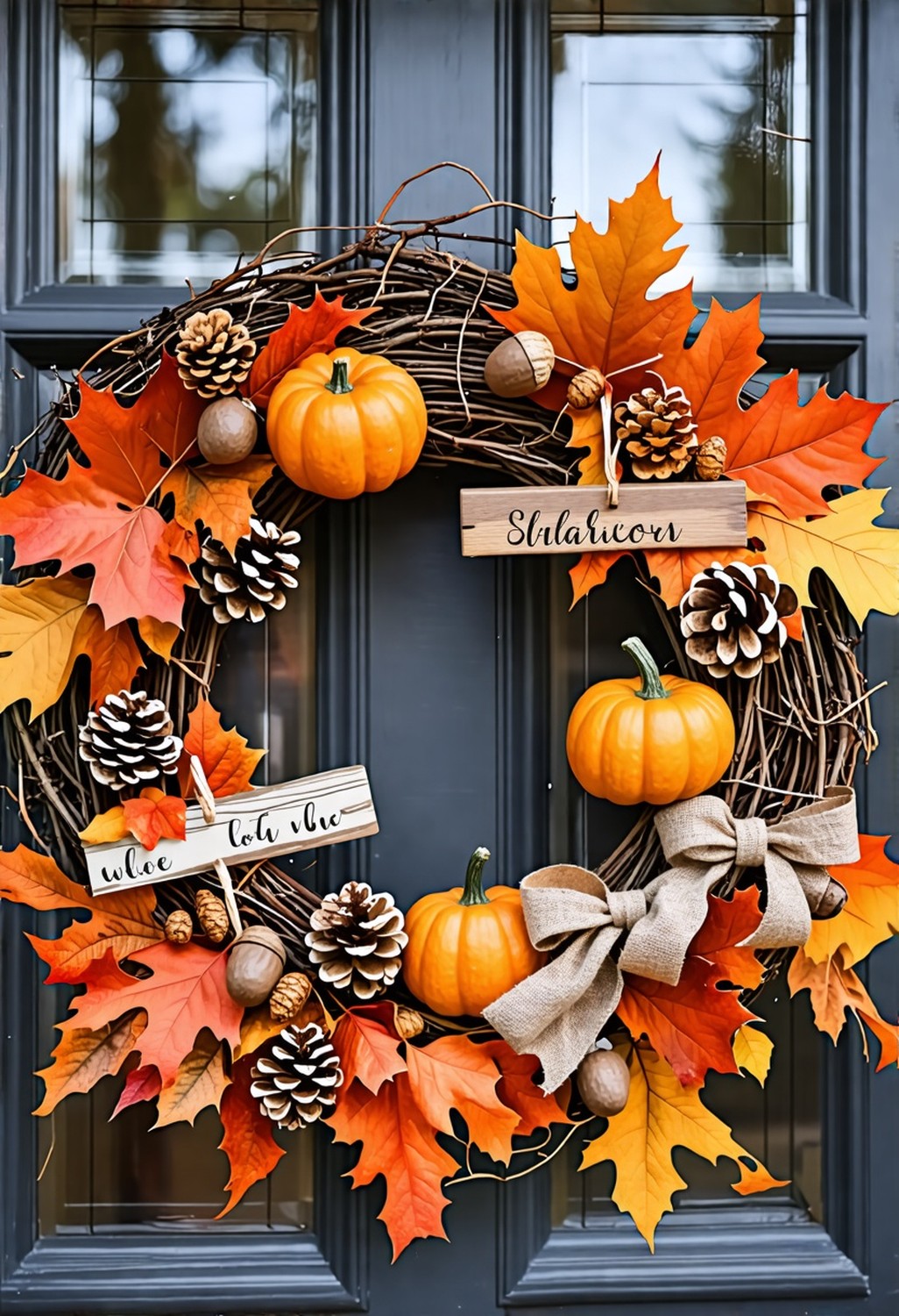 DIY Autumn Wreaths