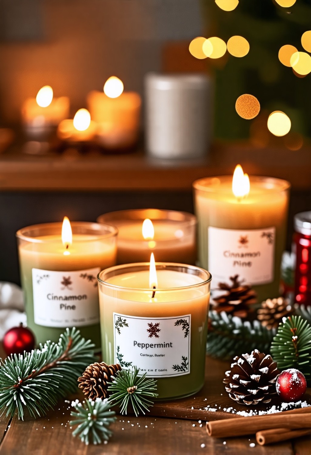 Festive Scented Candles