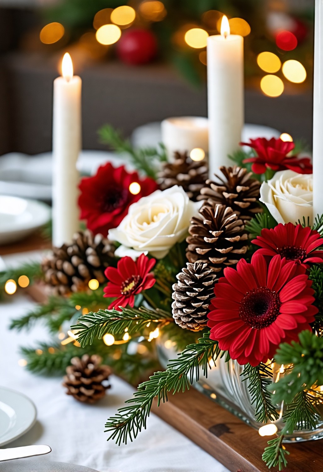 Festive Table Centerpieces