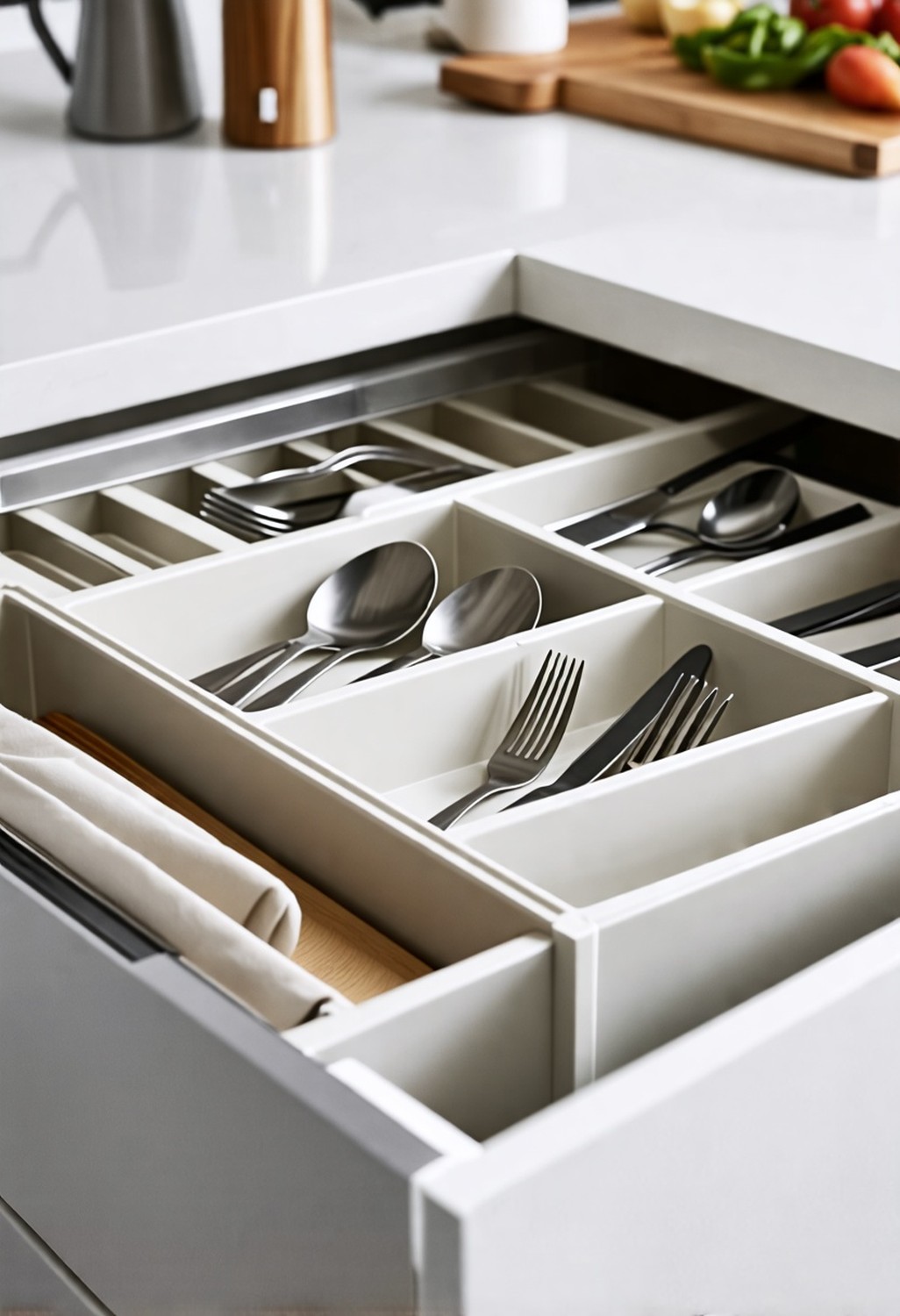 Maximize Drawer Space with Dividers