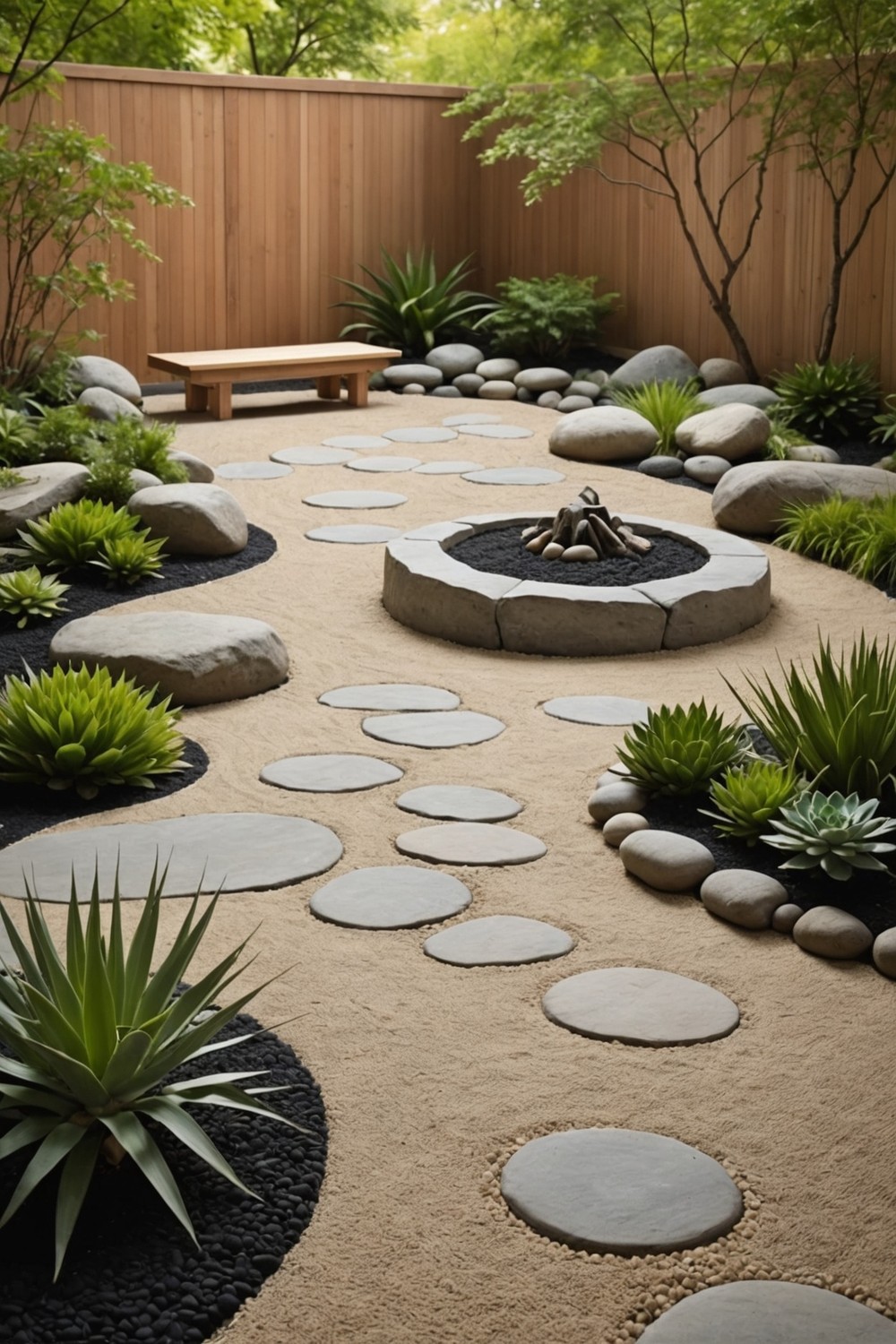 Minimalist Zen Garden