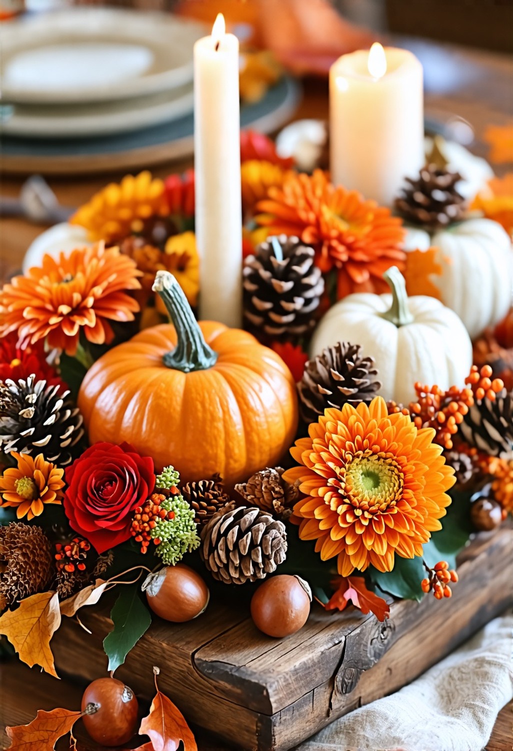 Thanksgiving Table Centerpieces