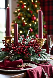 20 Burgundy Christmas Decor Ideas