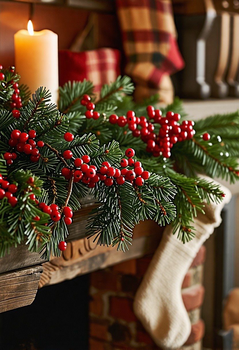 Berry and Pine Garland