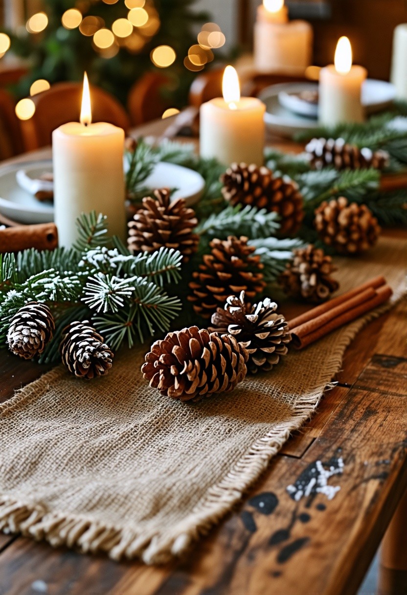 Burlap Table Runner