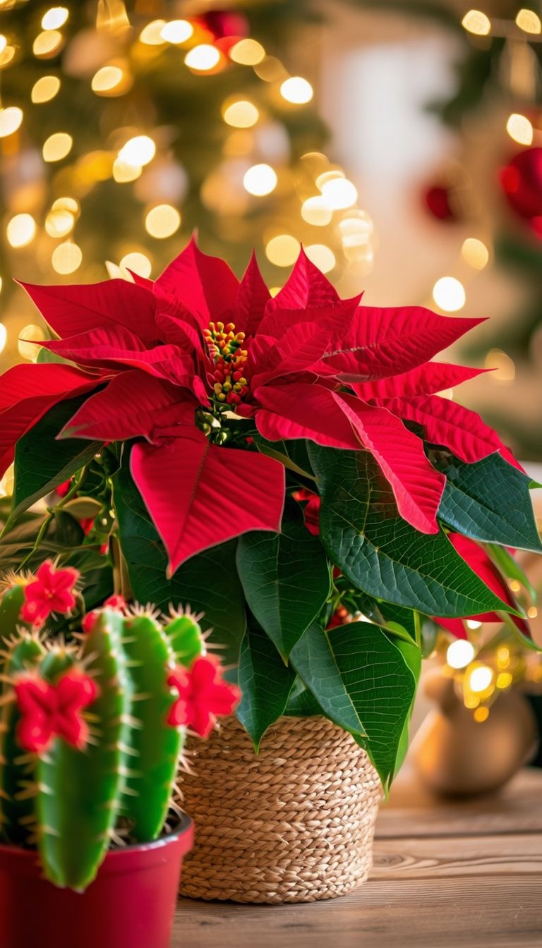 Festive Desk Plants