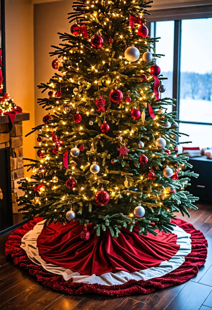 Multi-layered Tree Skirts