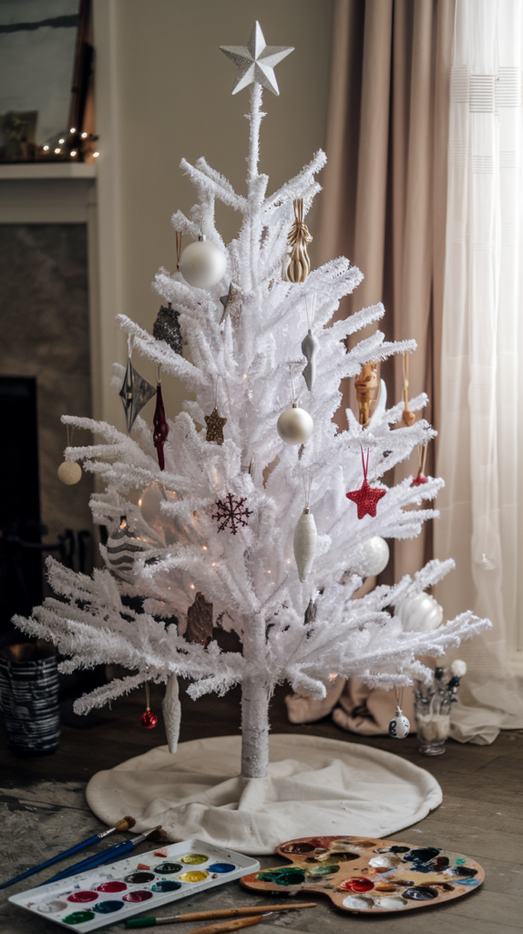 White Tree with DIY Activities