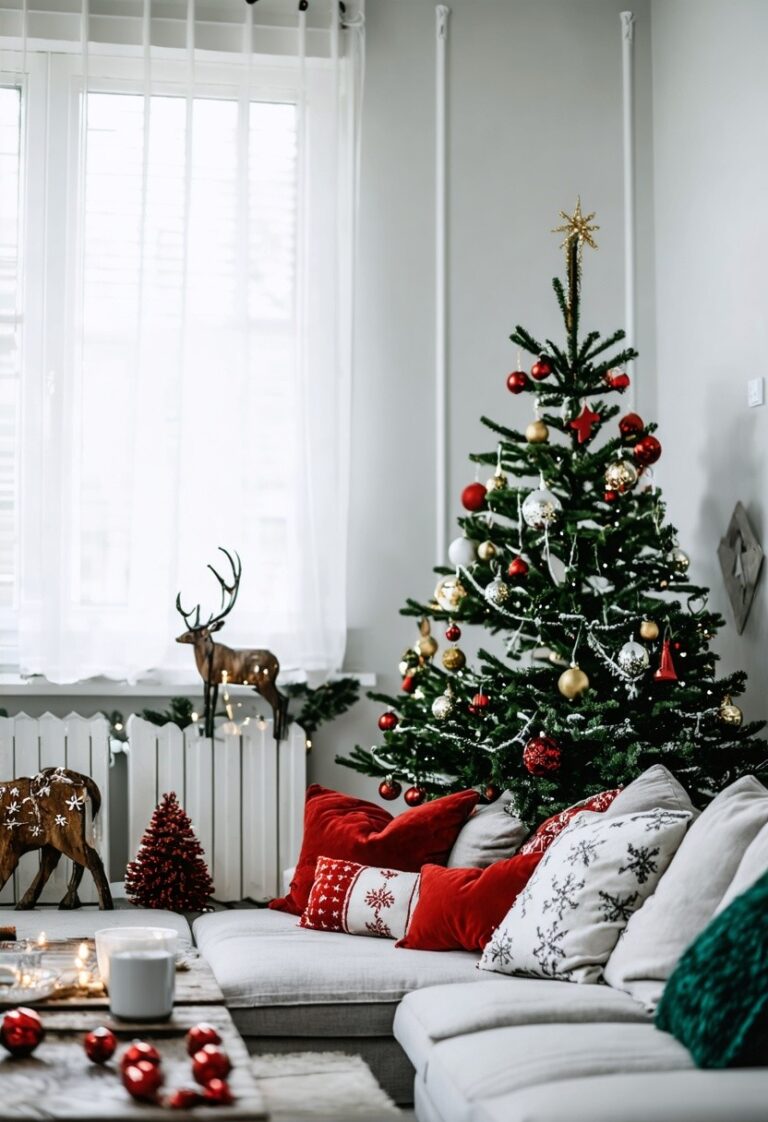 20 Small Apartment Christmas Decor Ideas