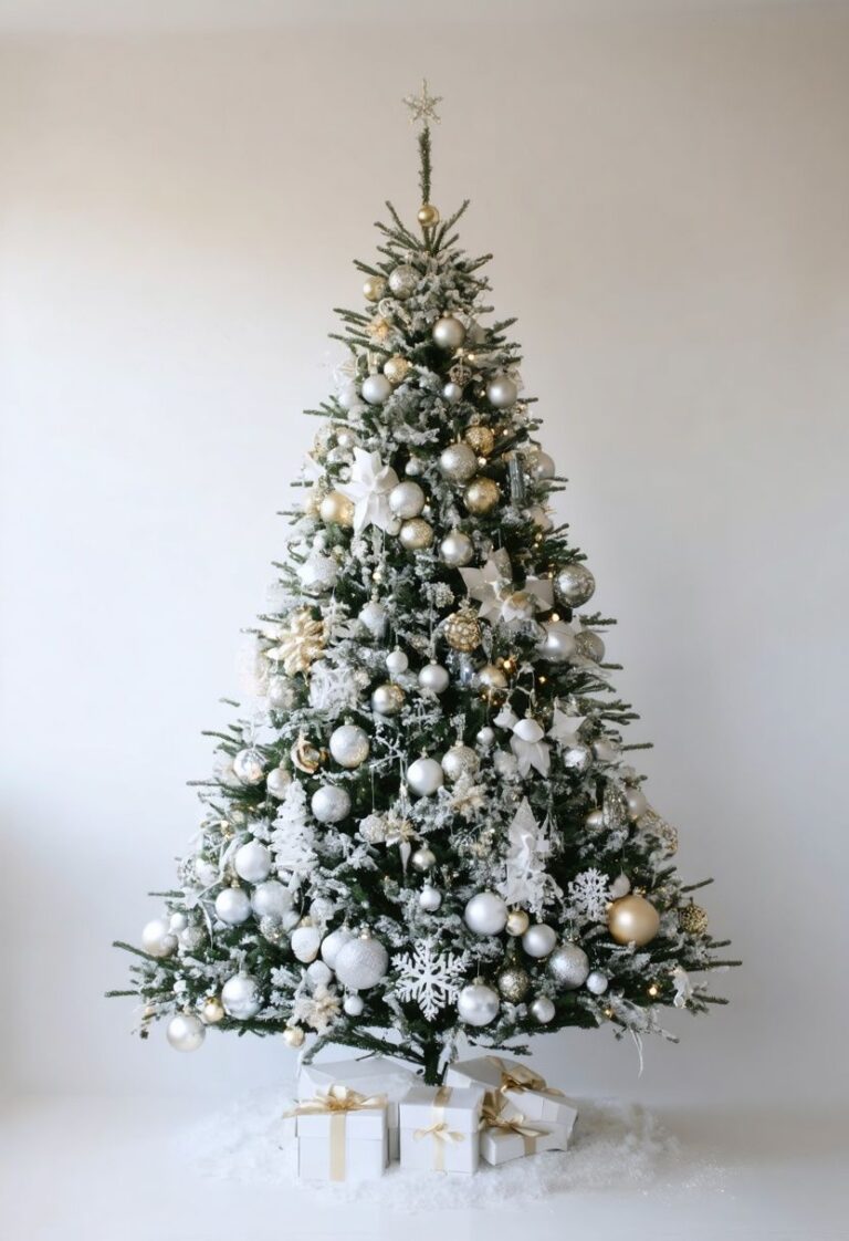 20 White Christmas Tree Ideas