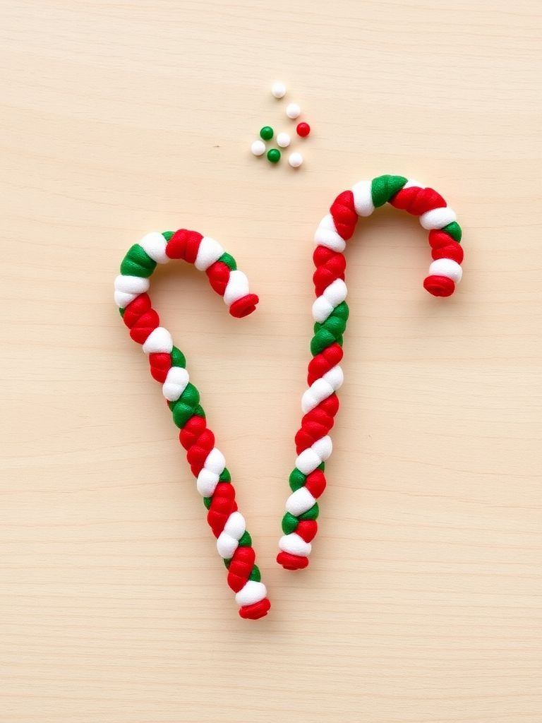 Beaded Candy Canes