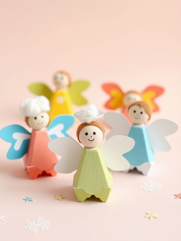 Egg Carton Angels