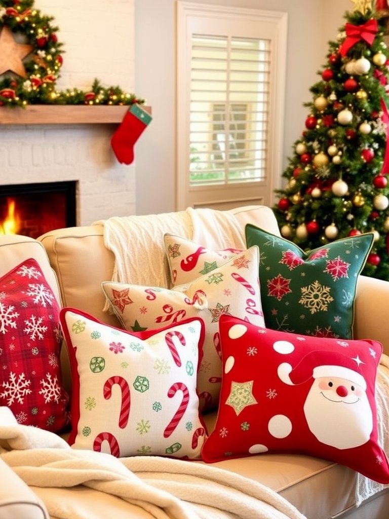 Festive Throw Pillows