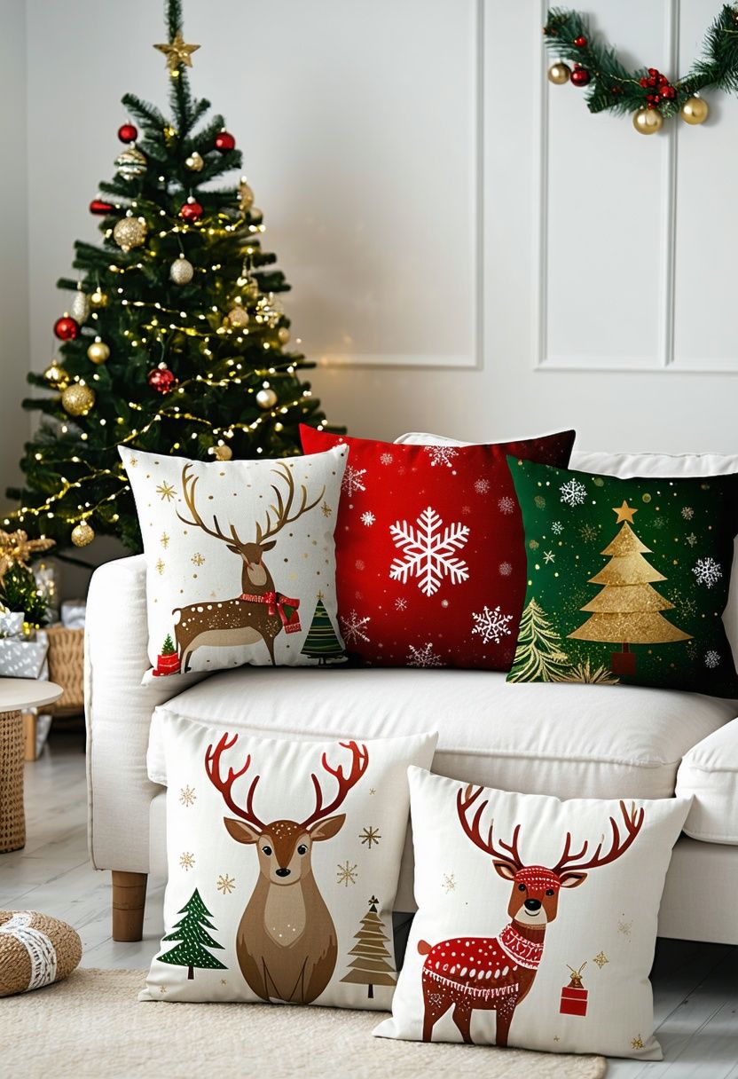 Festive Pillow Covers