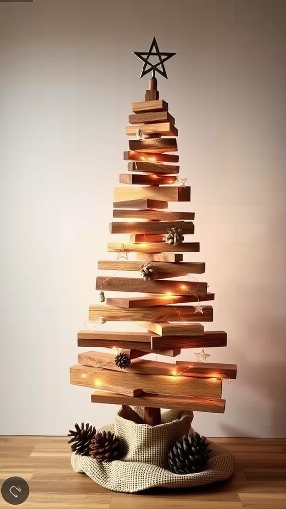 Scrap Wood Christmas Tree