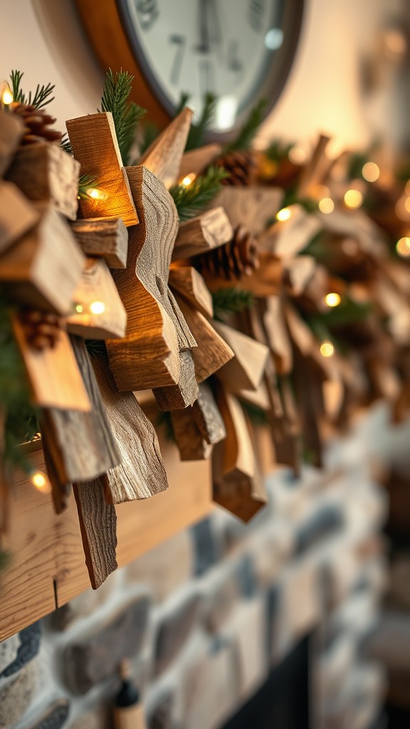 Scrap Wood Garland