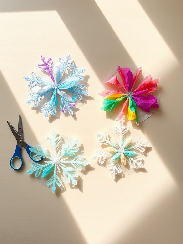 Snowflake Suncatchers