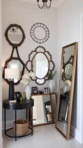 stylish mirror ideas for your entryway