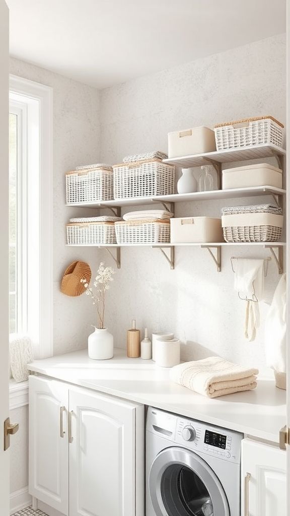 Utilize Wall-Mounted Baskets for Extra Storage