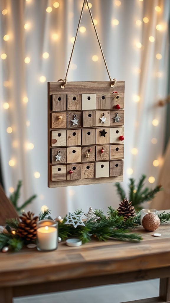 Wooden Advent Calendar