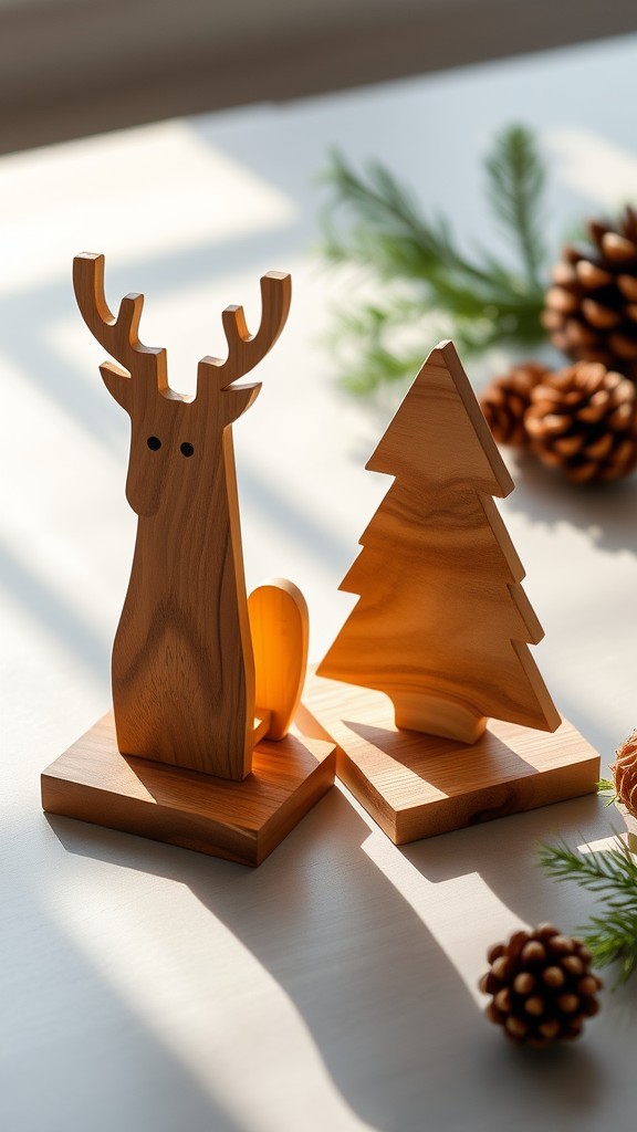 Wooden Stocking Holders