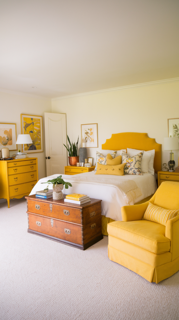 Bold Yellow Furniture Pieces