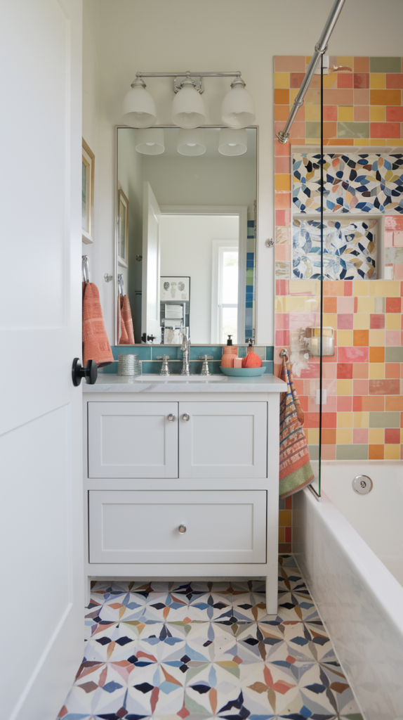 Colorful Mosaic Tile Design