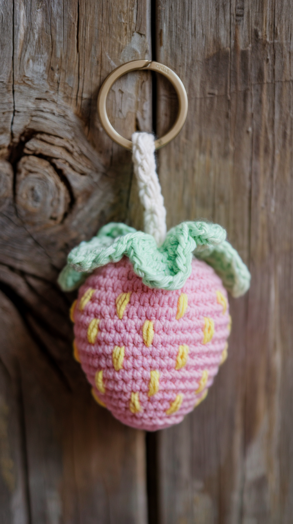 Cute Crochet Keychains