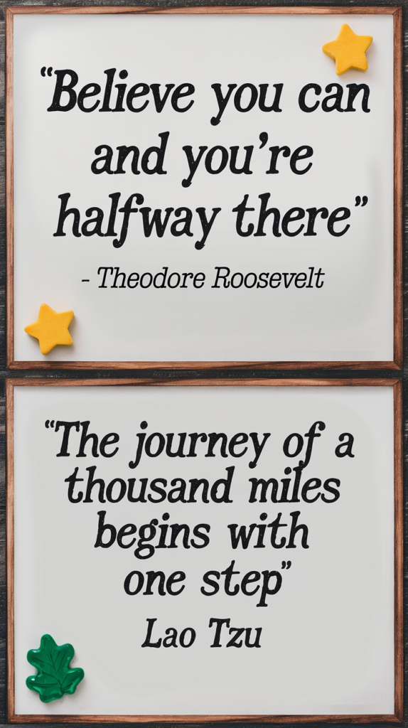 Motivational Quote Boards