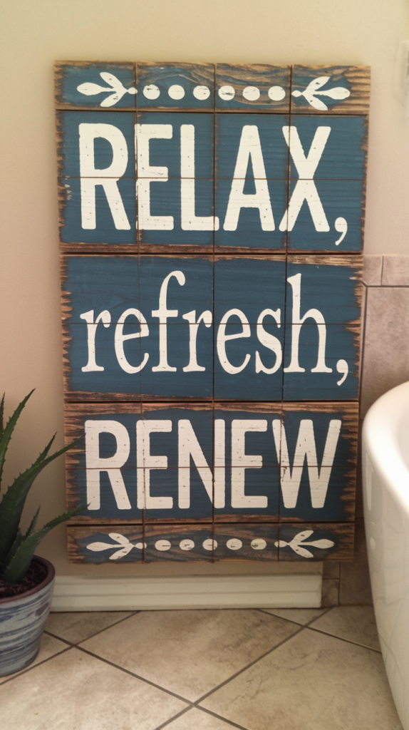 Wooden Signs or Quotes