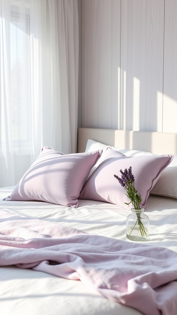 Accent Pillows in Lavender