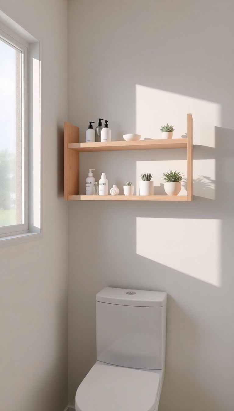 Adjustable Wall-Mounted Shelving