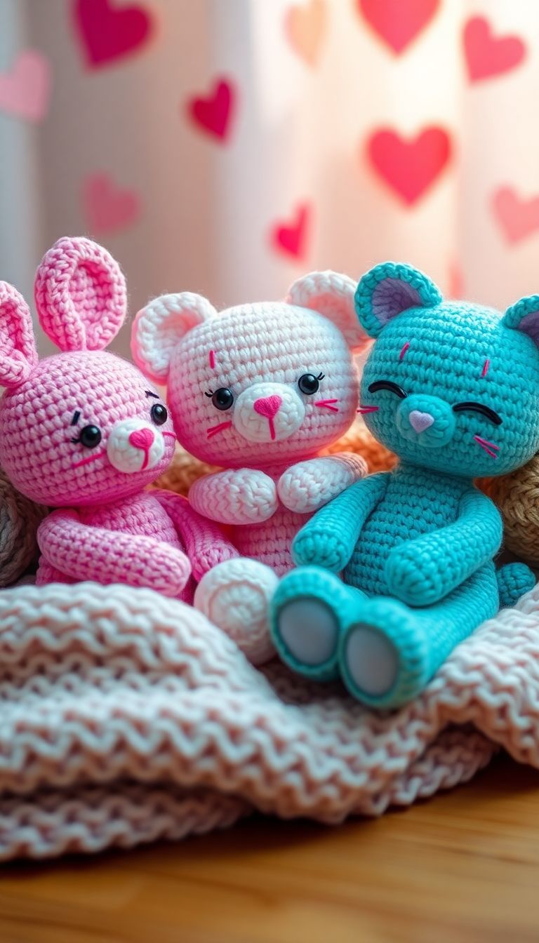 Amigurumi Plushie Animals