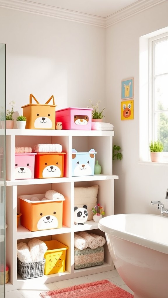 Animal-themed Storage Bins