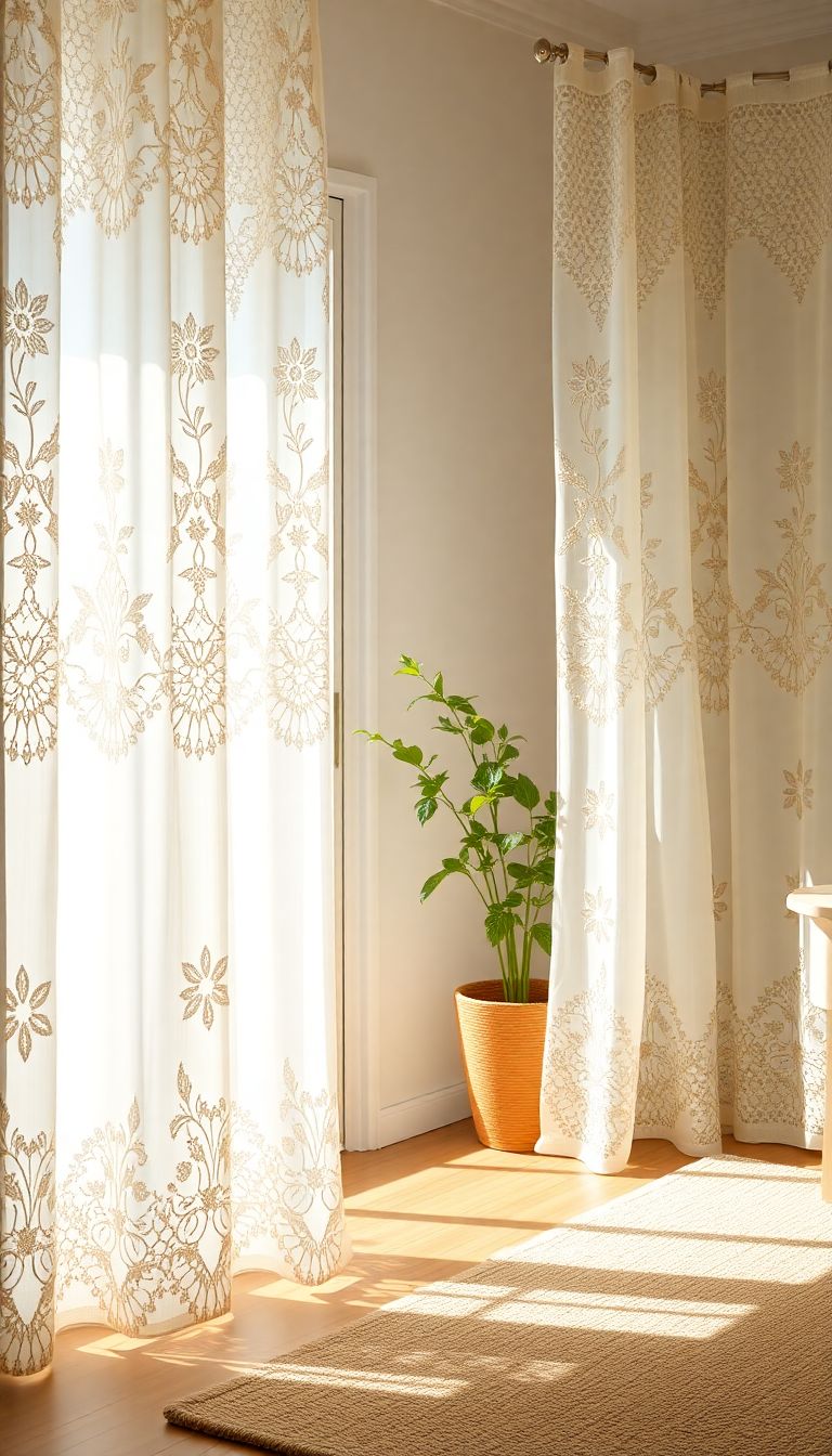 Beautiful Crochet Curtains