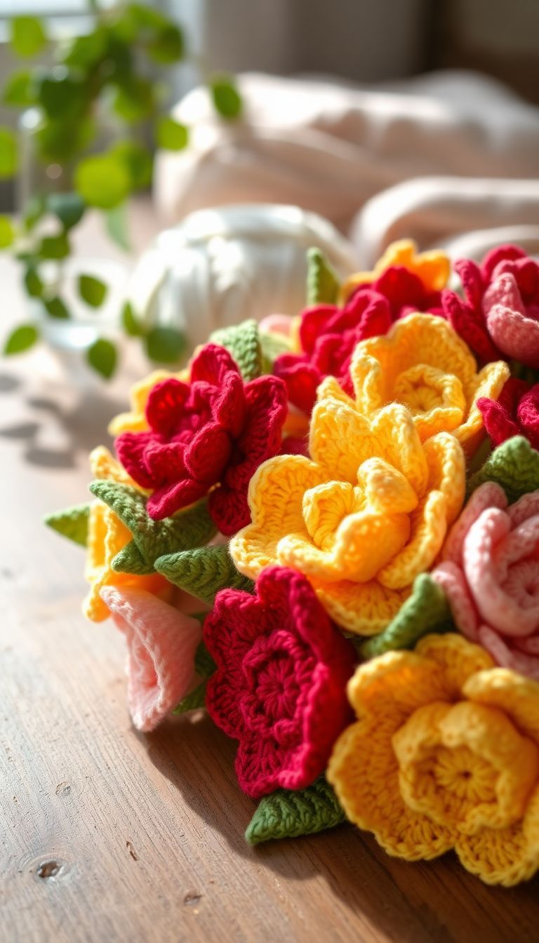 Beautiful Crochet Flowers