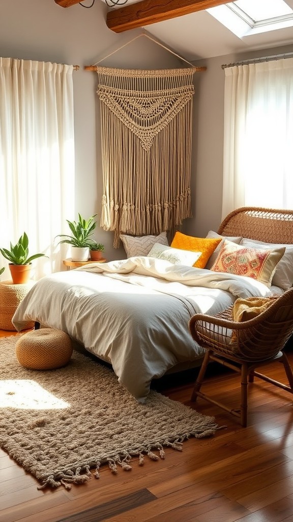 boho bedroom ideas for a relaxed vib