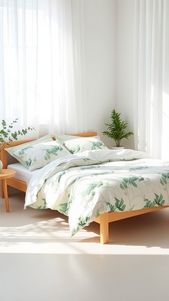 Botanical Print Bed Linens