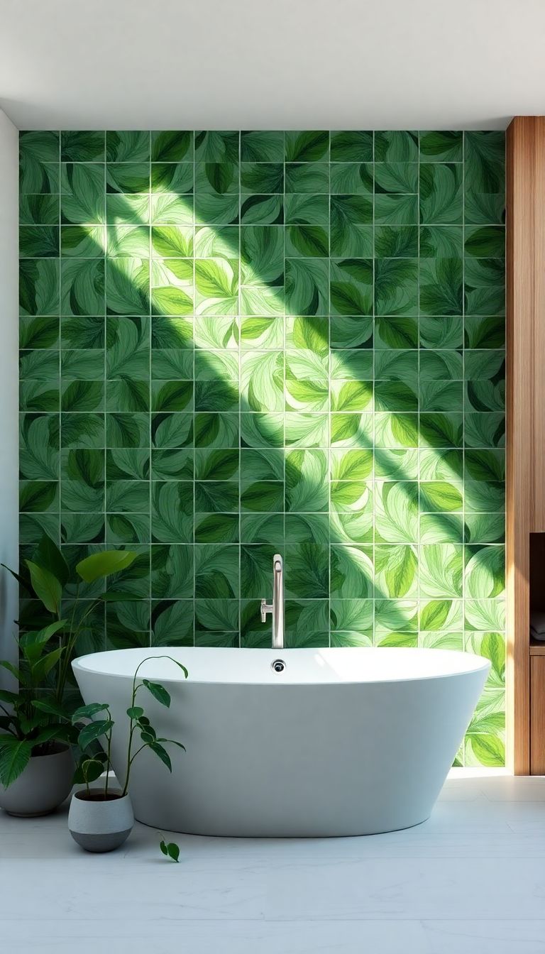 Botanical Themed Tiles