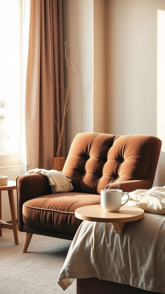 Chocolate Brown Accent Chairs