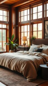 chocolate brown bedroom ideas for a cozy look