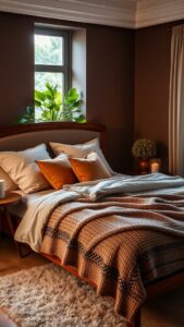 chocolate brown bedroom ideas for a cozy retreat