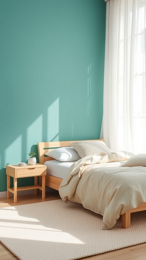 Combine Teal with Neutral Tones