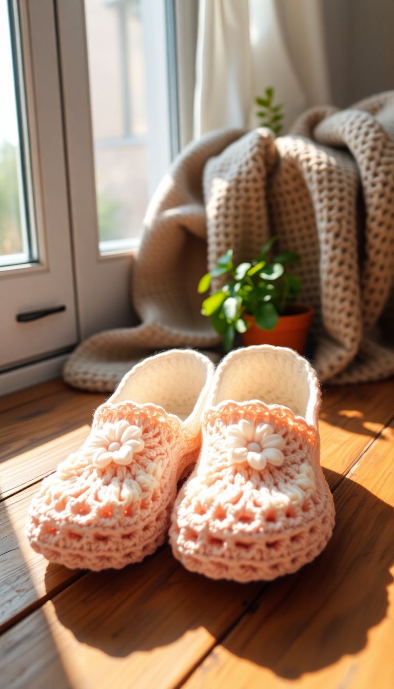 Cozy Crochet Slippers