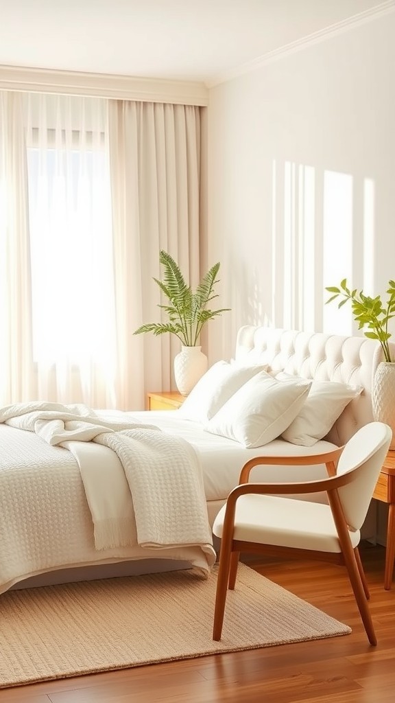 cream bedroom ideas for a soft neutral look