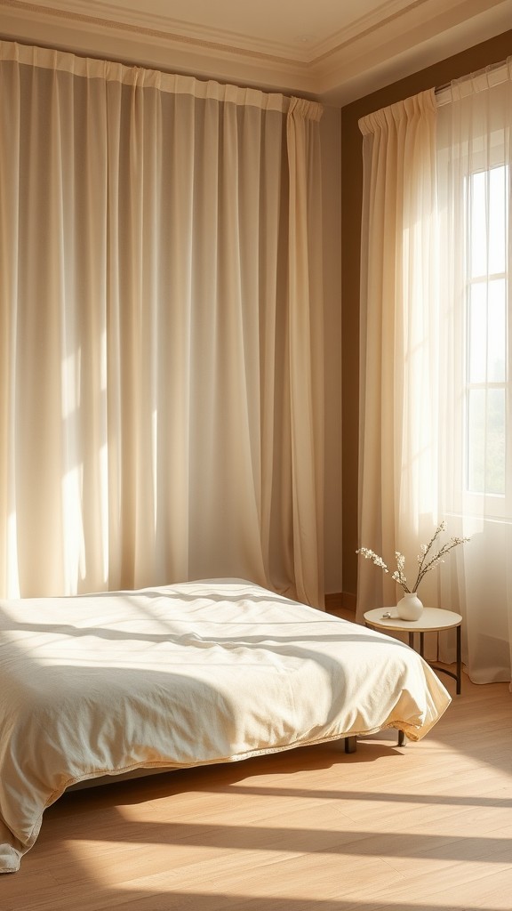 Cream-Colored Curtains